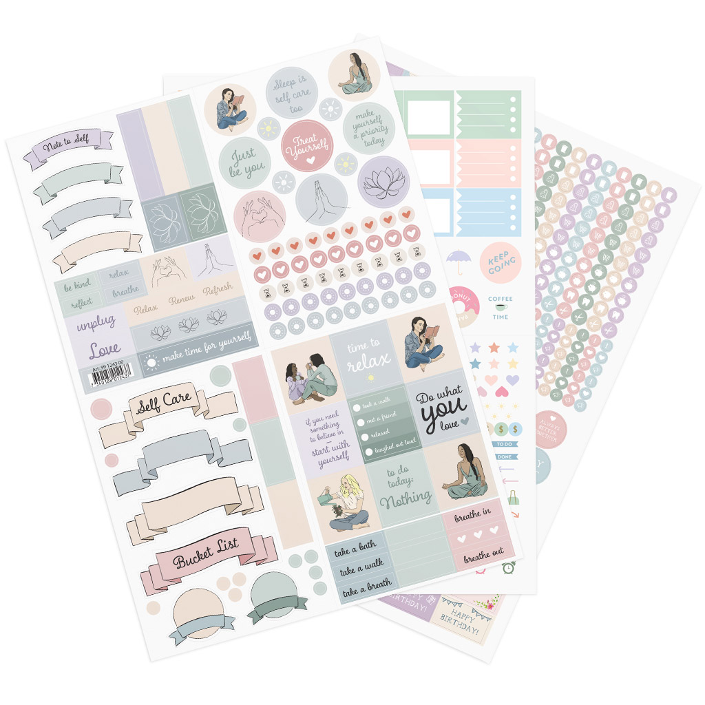 Pastel Vibes 3-pcs Sticker Kit