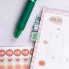 Holiday stickers monthly tabs