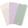 bookmarks 3-pcs Lovely Leaves back