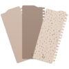bookmarks scandinavian neutrals 3pcs back